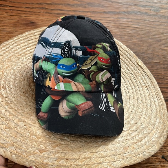 Nickelodeon Kids Fun Mutant Ninja Turtles Cartoon Baseball Cap Hat Size Youth OS - Picture 7 of 14